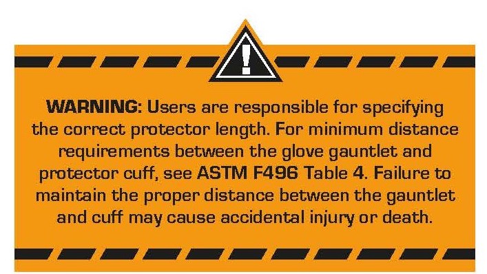 Leather Protector Warning